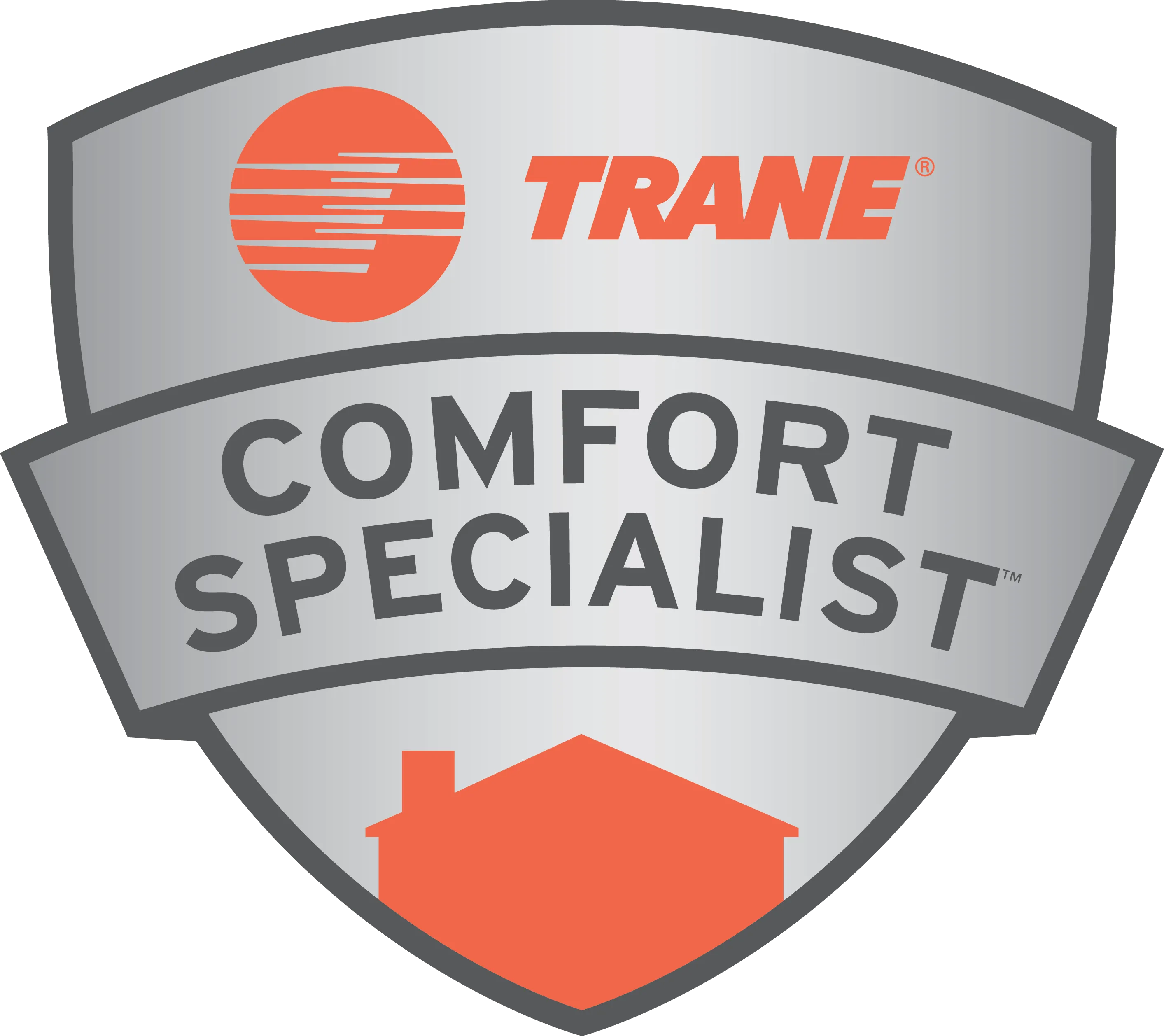 Trane Comfort Specialist badge