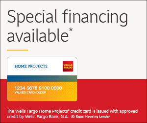 Wells Fargo financing available